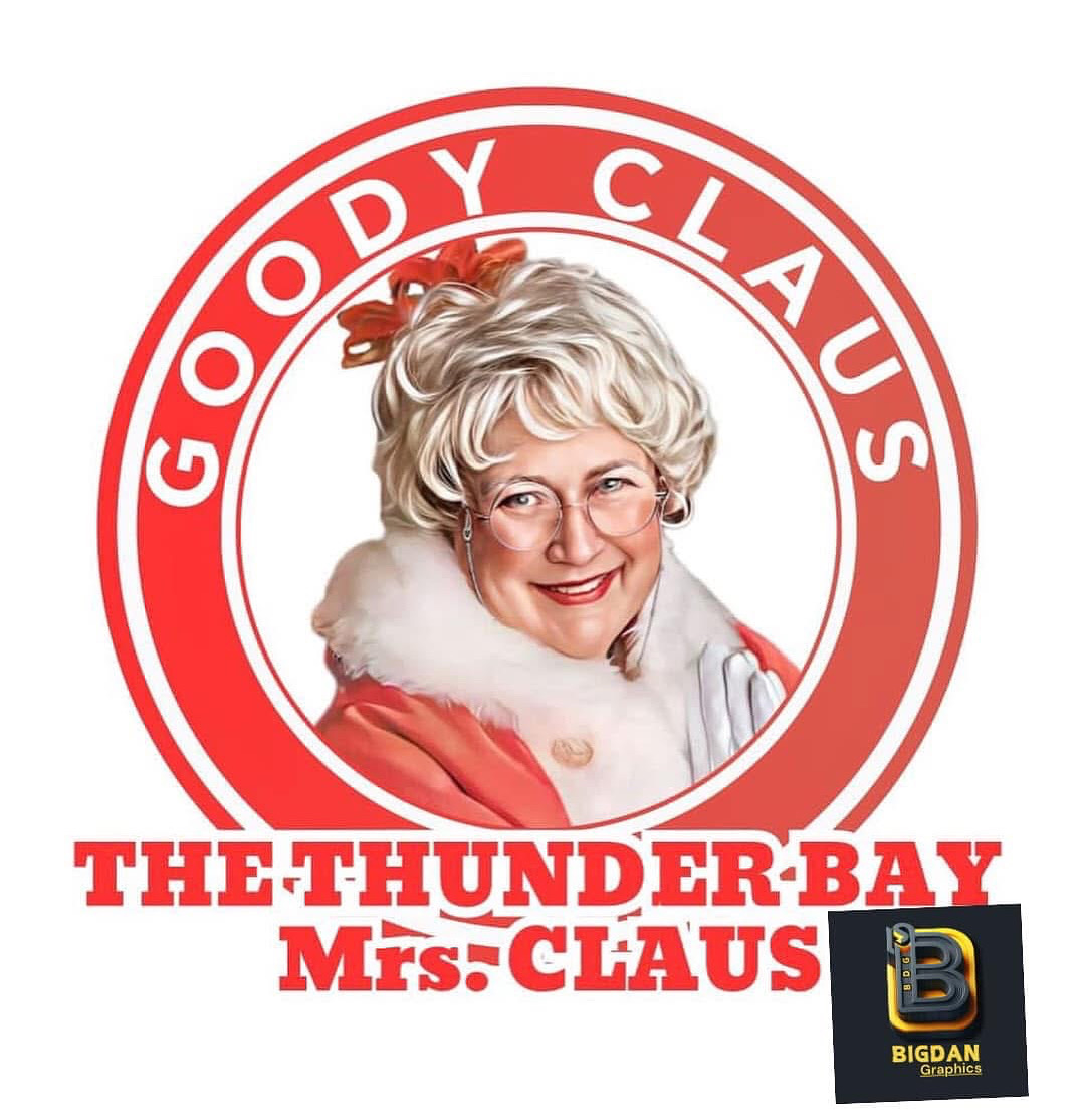 Goody Claus The Thunderbay Mrs. Claus logo